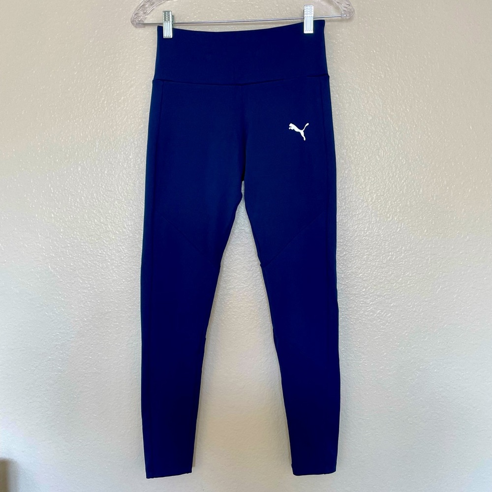 PUMA Athletic Legging, Royal Blue, Medium